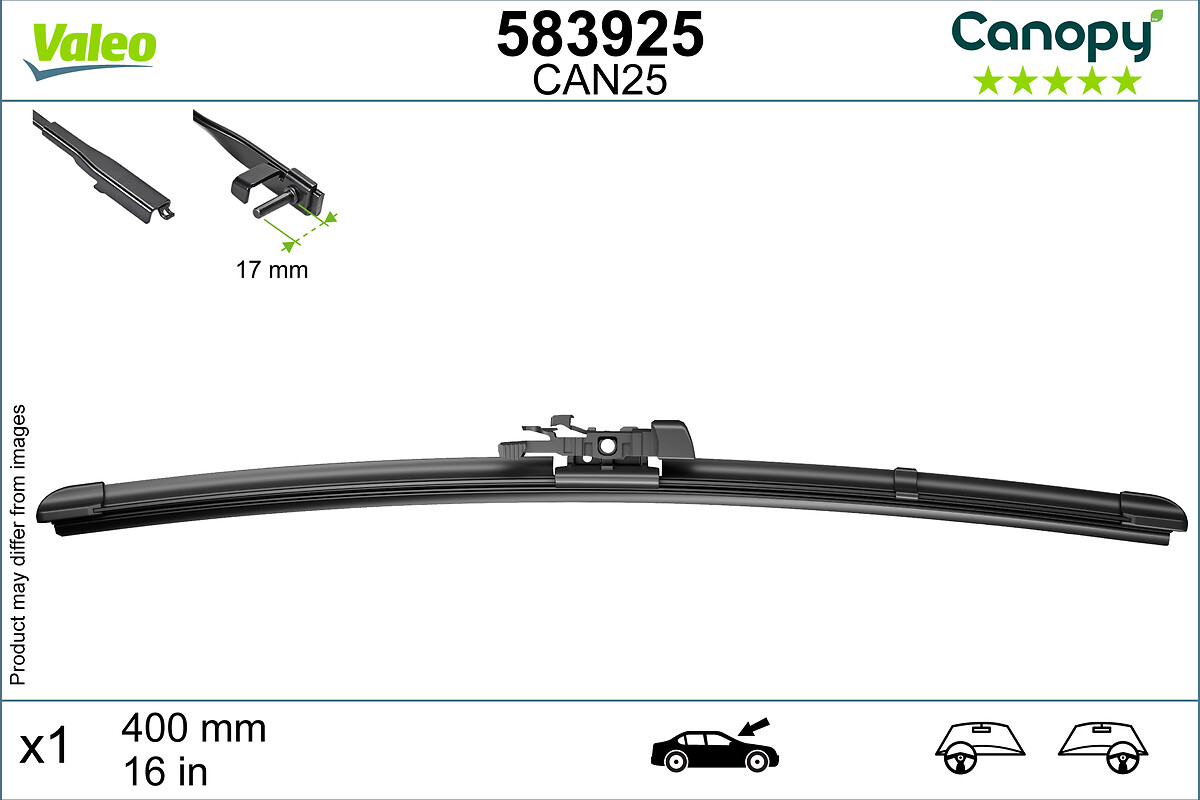 Lamela stergator 583925 VALEO